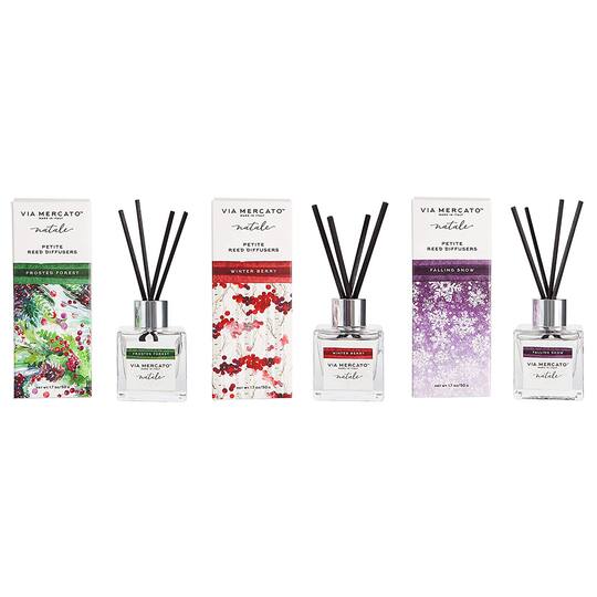 European Soaps Falling Snow Petite Reed Diffuser
